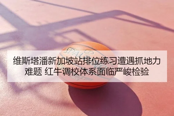 维斯塔潘新加坡站排位练习遭遇抓地力难题 红牛调校体系面临严峻检验（kaiyun）